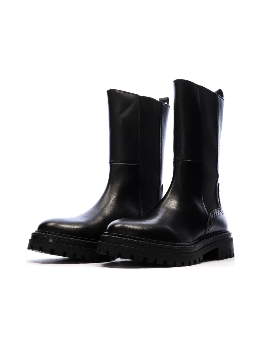 Bottes Noir Femme Geox Iridea D36HRD 5