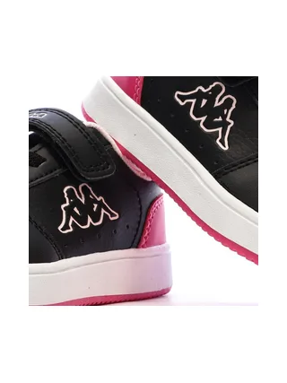 Baskets Noir/Rouge Garçon KAPPA Malone 381Y12W 7