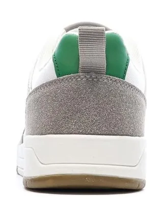 Baskets Blanc/Vert Garçon Kappa Logo Manis 3