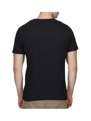 T-shirt Noir Homme New Balance Stacked 2