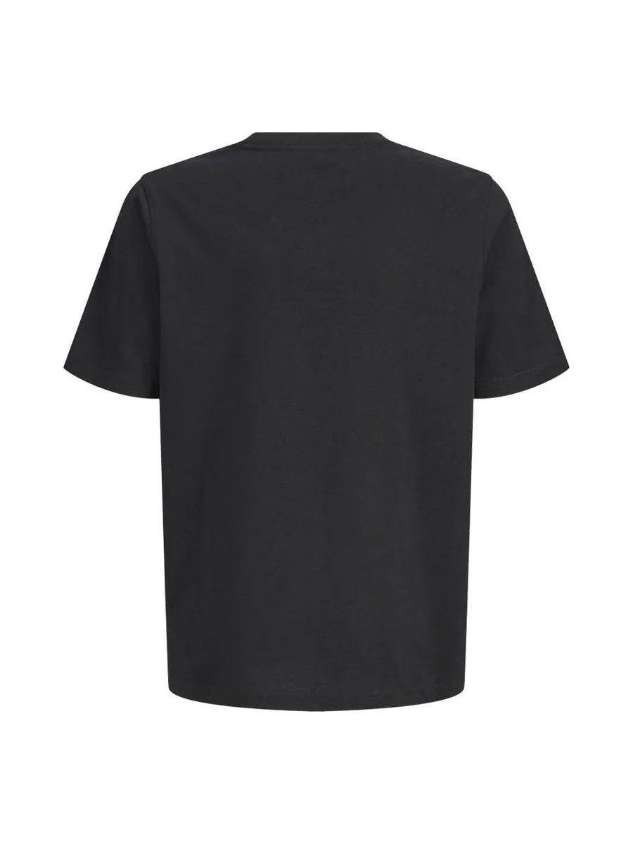 T-Shirt Noir Garçon Jack & Jones Frederiks 2