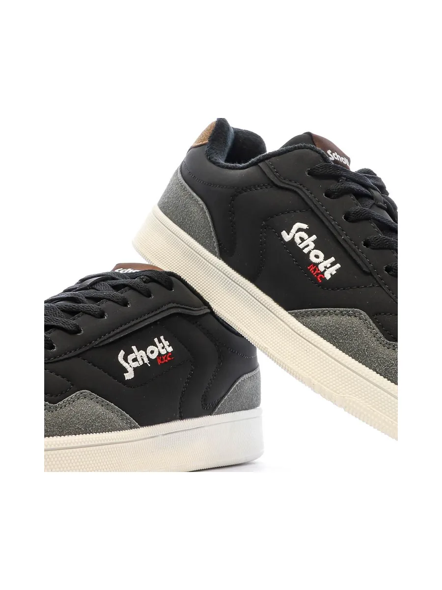 Baskets Noires Homme Schott Titan 8