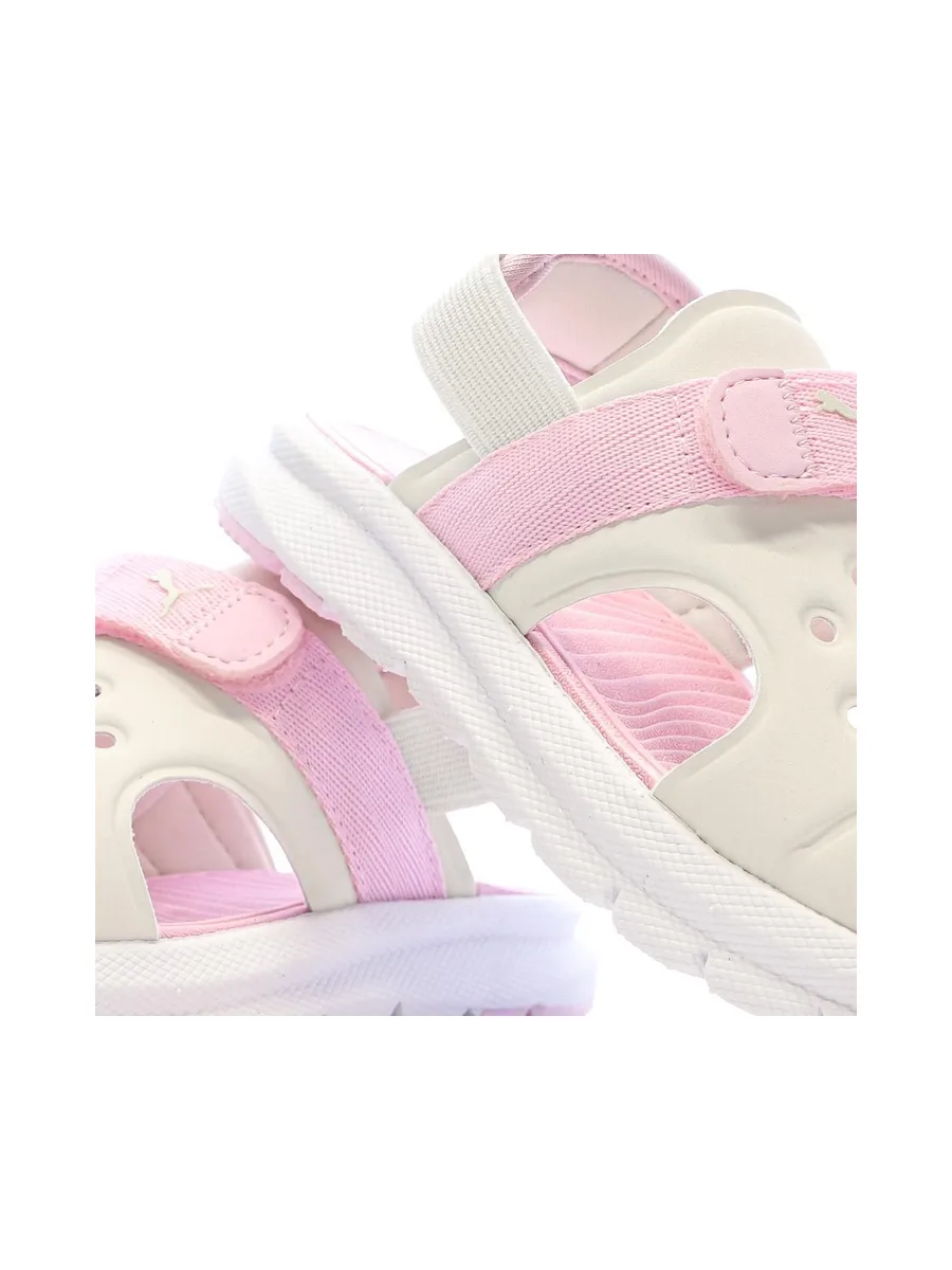 Sandales Beige/Rose Fille Puma Evolves 8