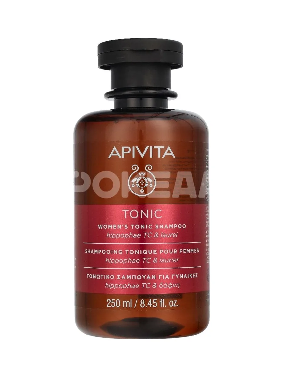 Apivita Tonic Women's Shampoo 250ml - Hippophae & Bay Laurel 1