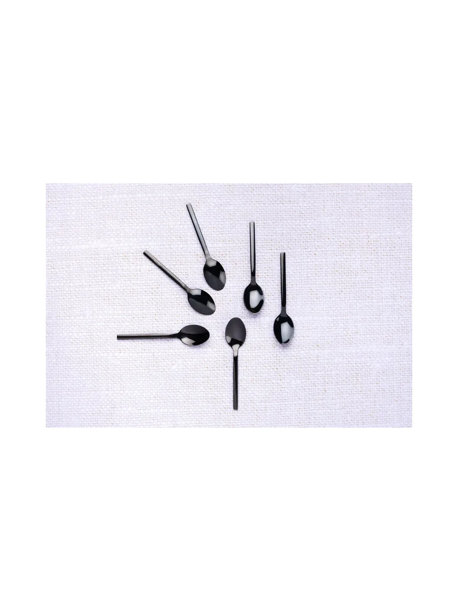 Coffret 6 petites cuillères EMUND - Black 19