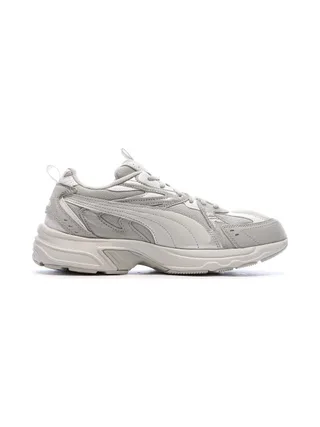 Baskets Grises Clair Homme Puma Milenio Tech Suede 2