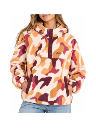 Sweat Polaire Blanc imprimé camouflage Fille O'Neill Superfleece 1