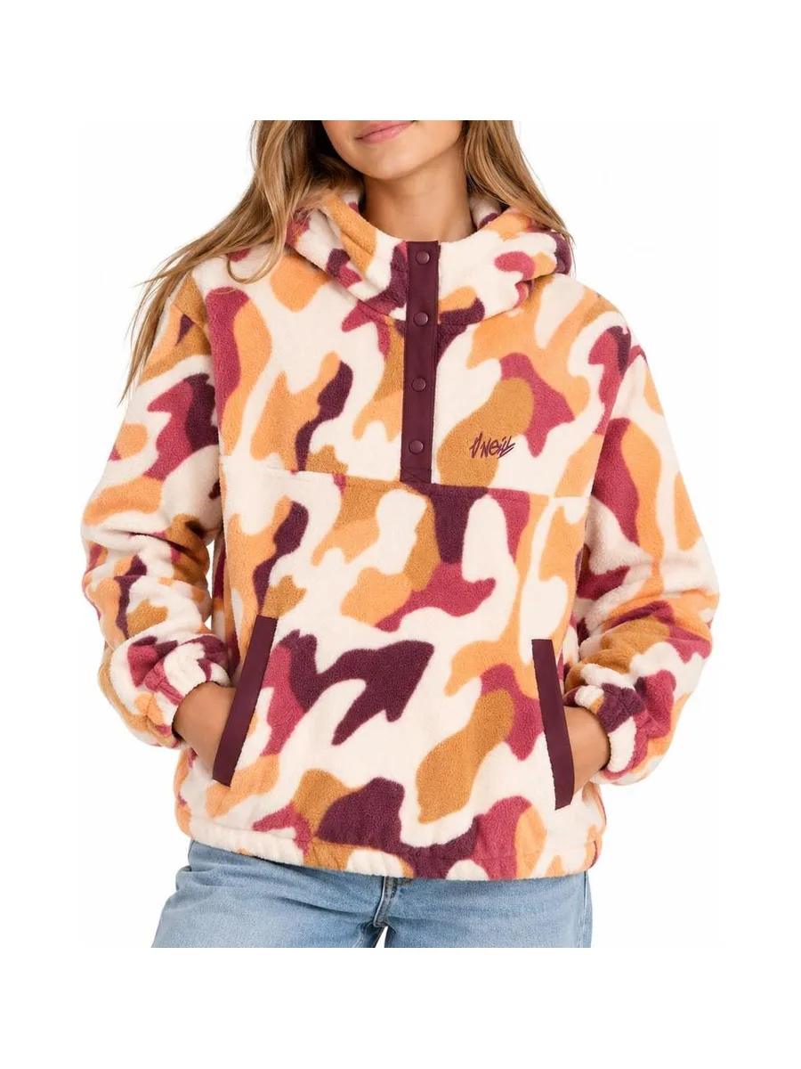 Sweat Polaire Blanc imprimé camouflage Fille O'Neill Superfleece 2