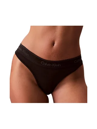 String Noir Femme Calvin Klein Jeans Thonge 1