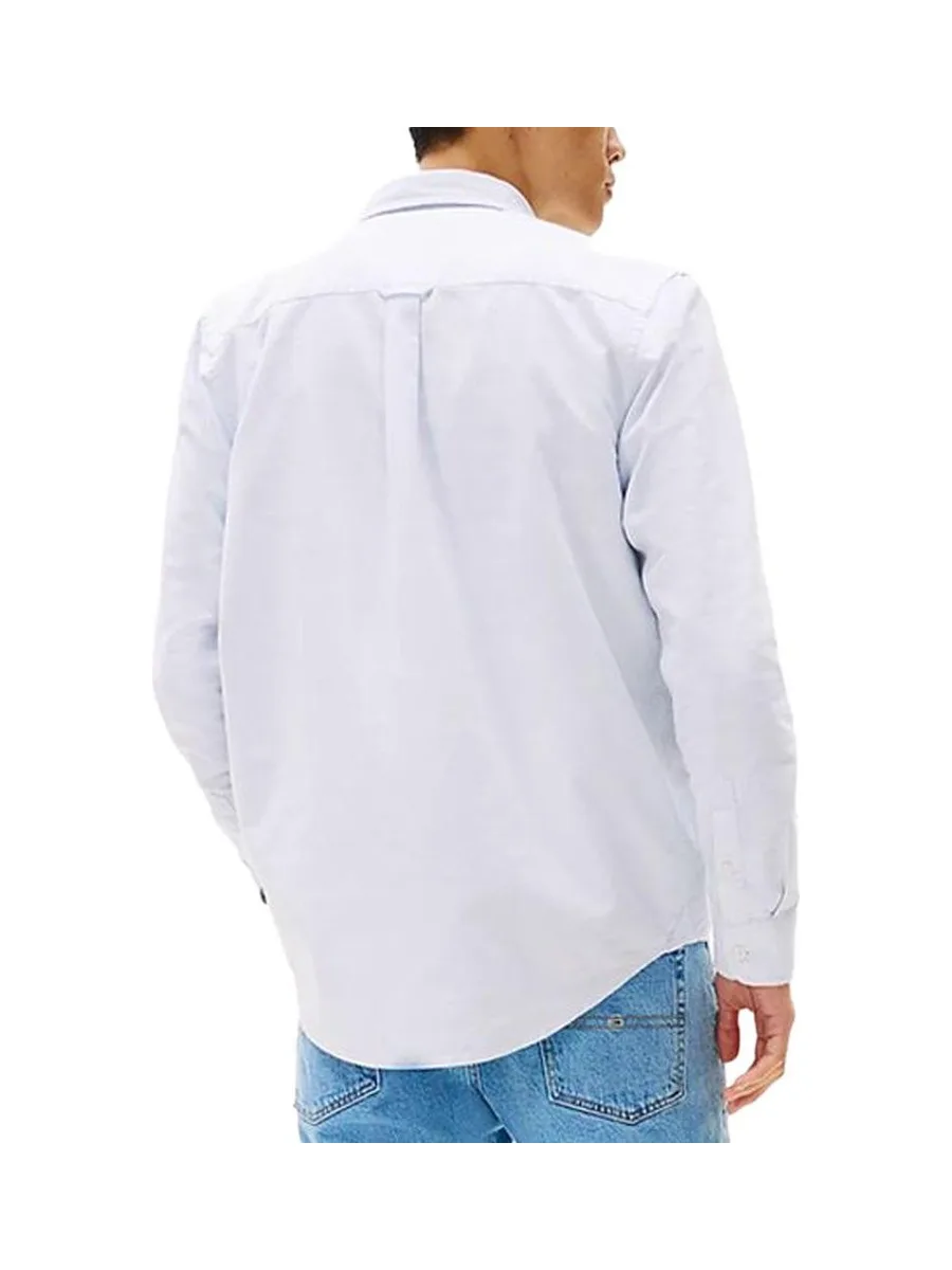 Chemise Bleu Clair Homme Tommy Hilfiger Oxford 3