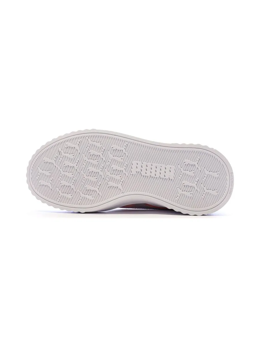 Baskets Blanches/Rose/Bleu Fille Puma Carina 3.0 6