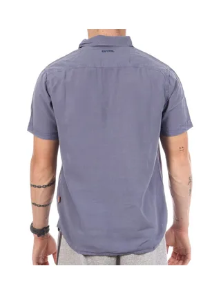 Chemise Manches Courtes Bleu Homme Kaporal Baya 2