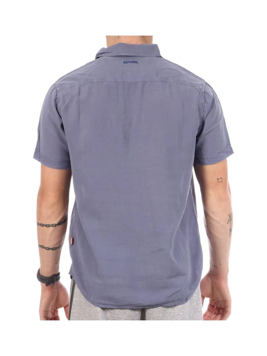 Chemise Manches Courtes Bleu Homme Kaporal Baya 3