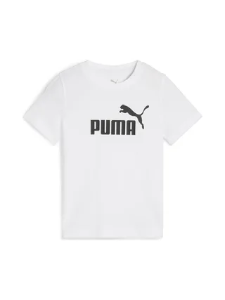 T-Shirt Blanc/Noir Garçon Puma Ess No. 1 Logo 1
