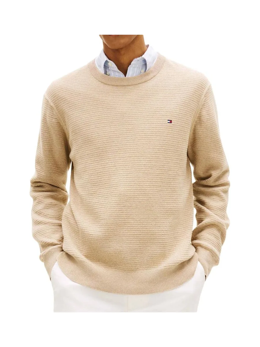 Pull Taupe Homme Tommy Hilfiger Seasonal 2