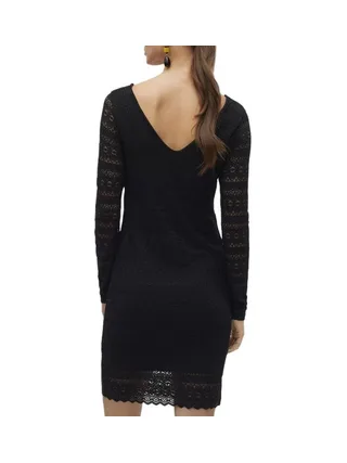 Robe Noire Femme Vero Moda Zoé 2