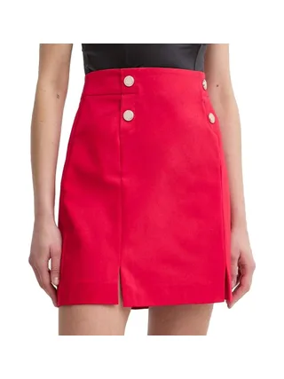 Jupe Rouge Vif Femme Morgan JEON 1