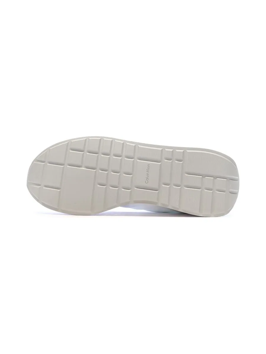 Baskets Blanc/Gris Homme Calvin Klein Jeans Retros 6