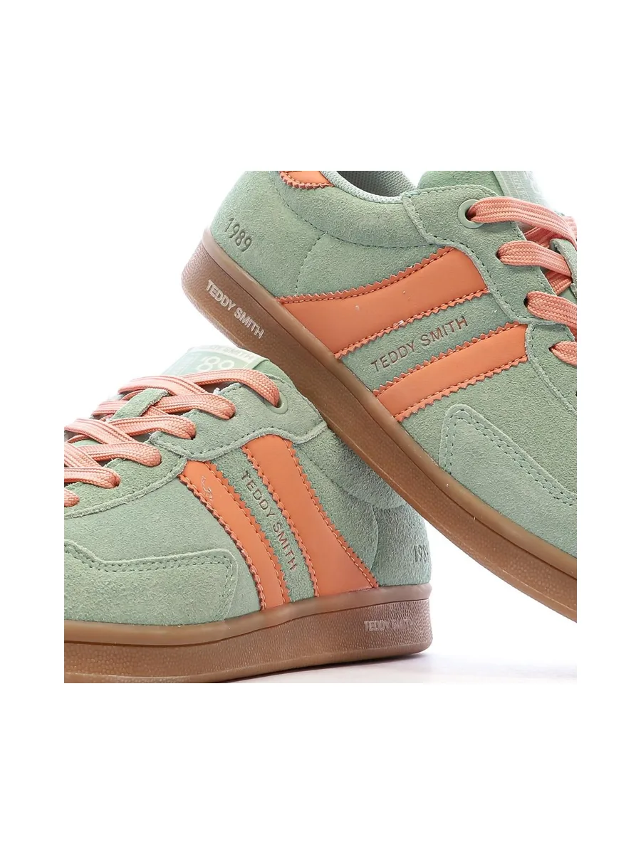 Baskets Verte/Orange Femme Teddy Smith 120519 8