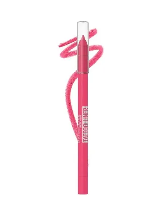 Crayon eyeliner gel Gemey Maybelline Tattoo Liner Gel Pencil 802 Ultra 1