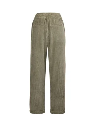 Pantalon Velours Kaki Foncé Femme Teddy Smith Teddy Middle 2