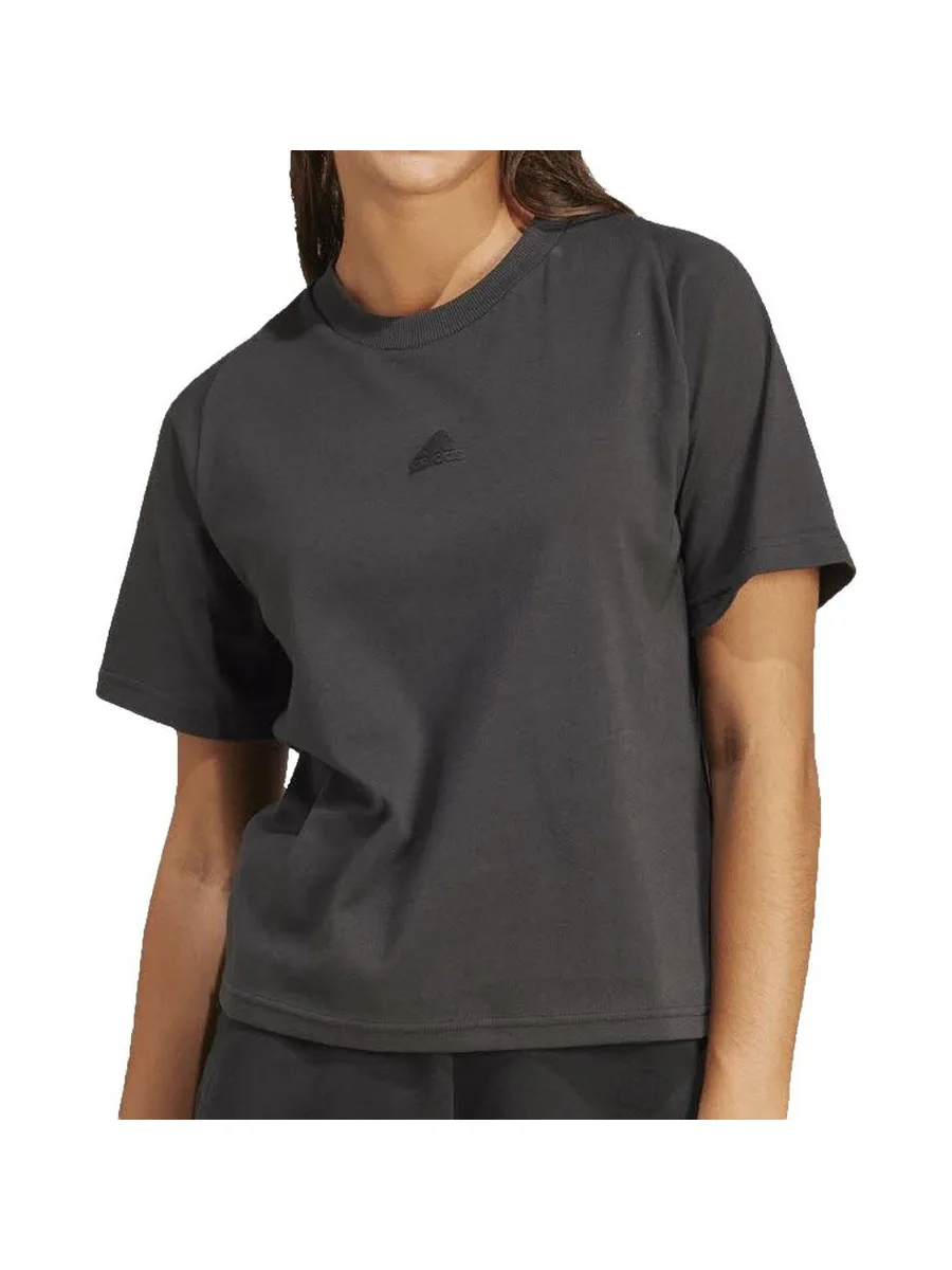 T-shirt Noir Femme Adidas IS3930 2