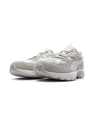 Baskets Grises Clair Homme Puma Milenio Tech Suede 6