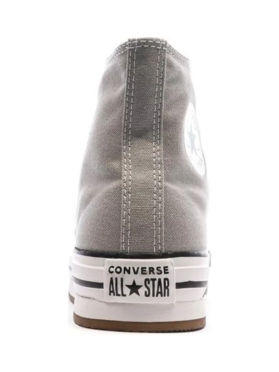 Baskets Grises Femme/Fille Converse Chuck Taylor All Star Eva 4