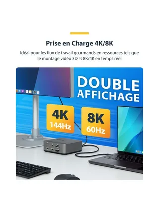 3ft 1m Certified Thunderbolt 5 Cable 12
