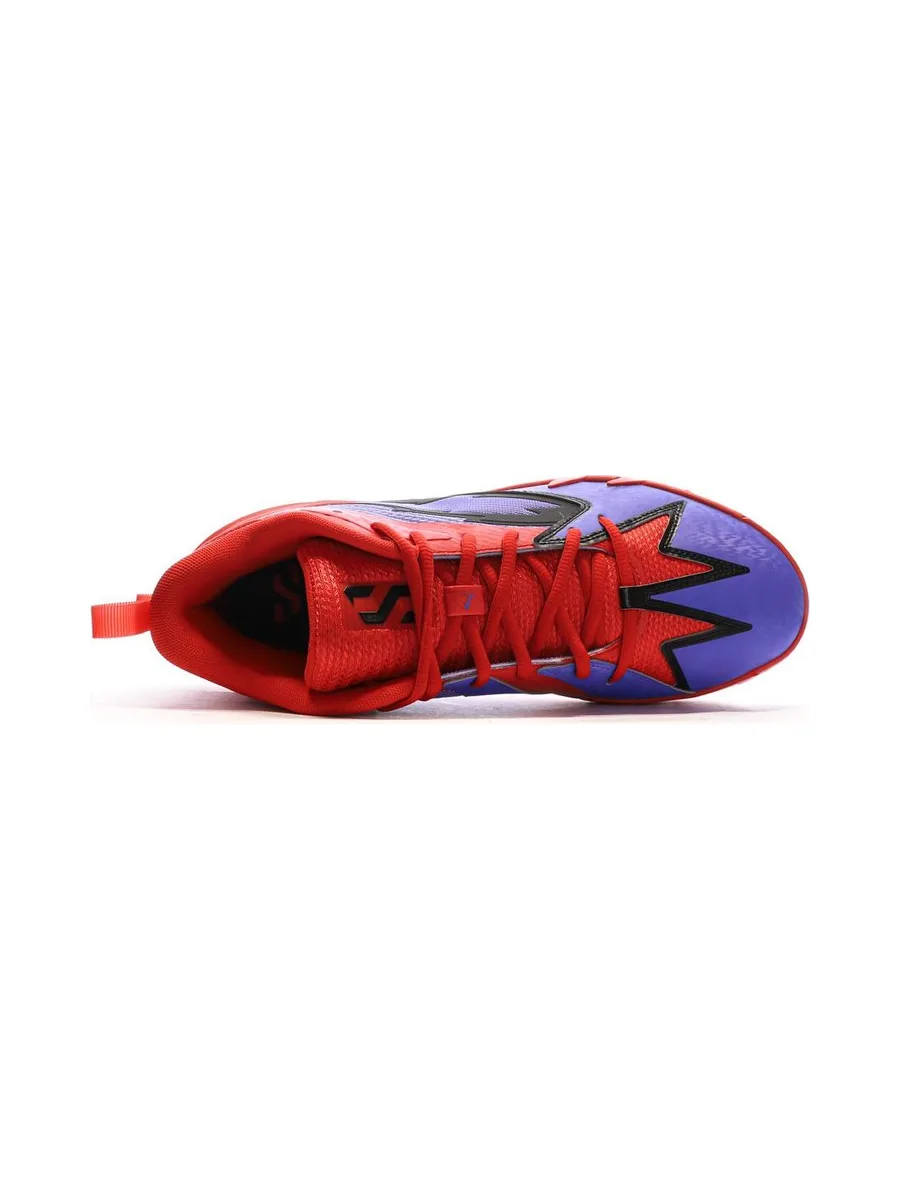 Chaussures de Basketball Violet/Rouge Homme Puma Scoot 1 PRED 5