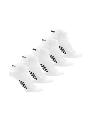 X5 Chaussettes Blanches Homme UMBRO SLCX3 1
