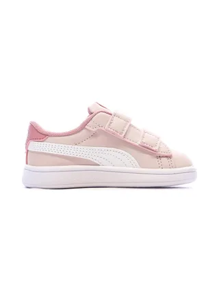 Baskets Rose Fille Puma Smash 3.0 Badges 2