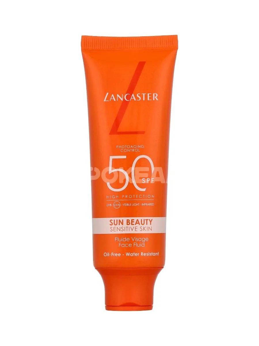 Lancaster Sun Sensitive Oil-Free Milky Fluid SPF50 50ml - Water Resistant 2
