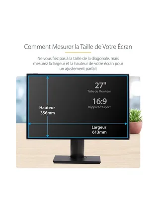 27" Monitor Privacy Screen Hanging 11