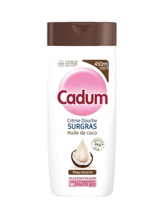 Crème Douche Surgras Huile de Coco Cadum 450ml 1