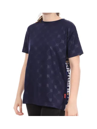 T-Shirt marine femme Supreme Grip Bidelia 1