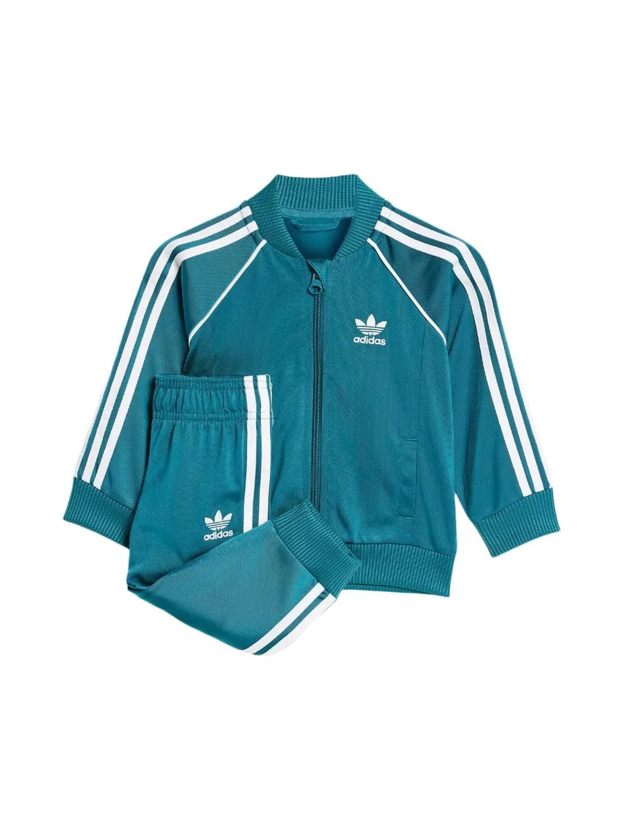 Survêtement Vert Garçon Adidas IX5173 2