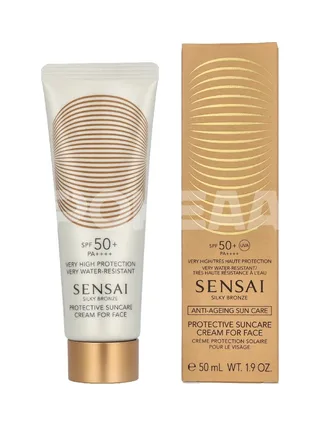 Sensai Silky Bronze Cellular Protective Face Cream SPF50+ 50ml 1