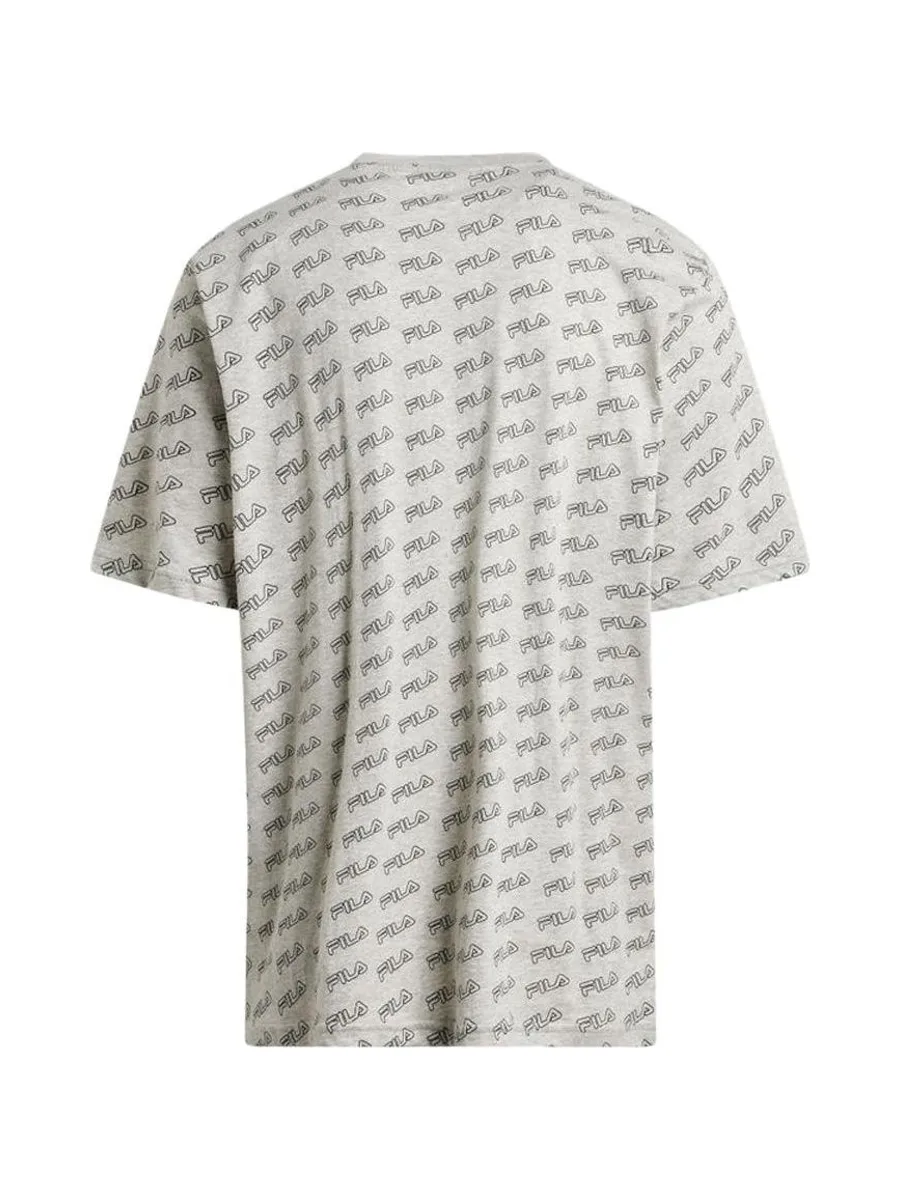 T-shirt Gris/Marine Homme Fila Trellis SS24SPM130 3