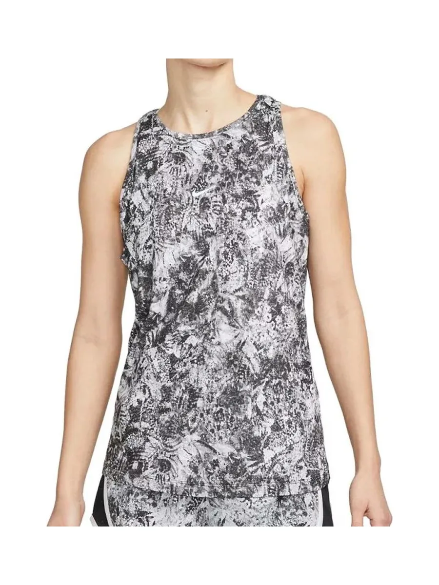 Débardeur Blanc/Gris Femme Nike Tank 1