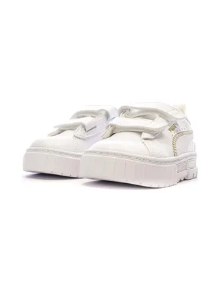 Baskets Blanches Fille Puma Stitching 6