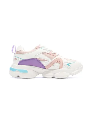 Baskets Blanc/Rose Femme/Fille Nasa Jabalem 2
