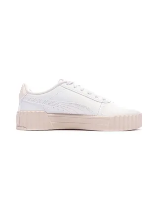 Baskets Blanches/Roses Femme Puma Carina 3.0 Cutie 2