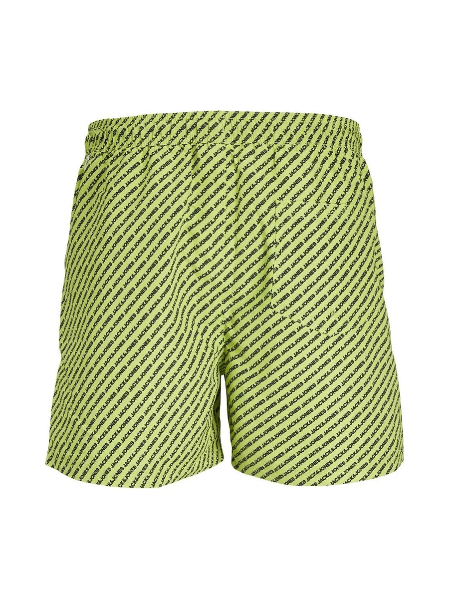 Short de Bain Vert/Noir Garçon Jack & Jones Fiji 3