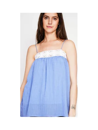 Bretelle à dentelle coupe babydoll 4
