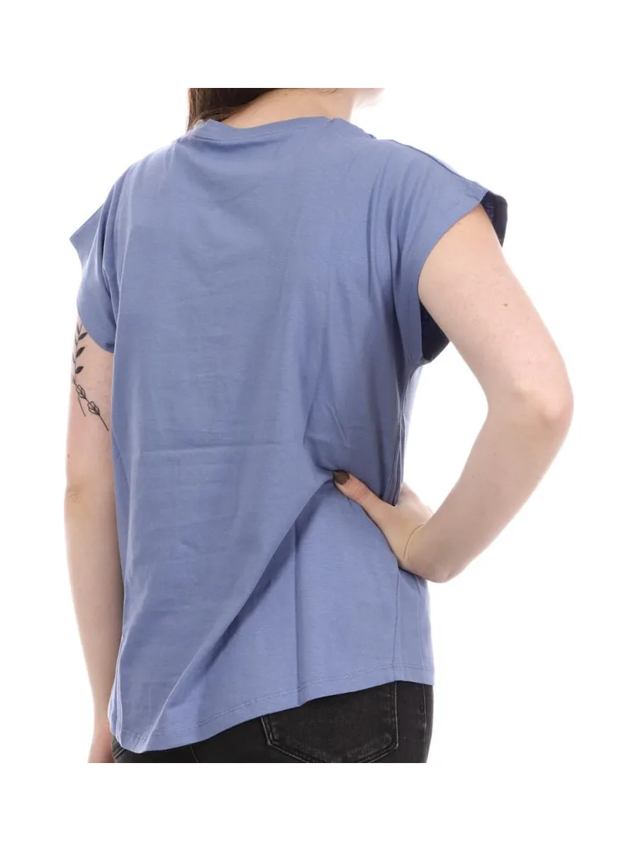 T-shirt Mauve Femme Pepe Jeans Bloom 3