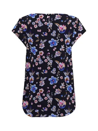 Top Marine à fleurs Femme Only Nova 2