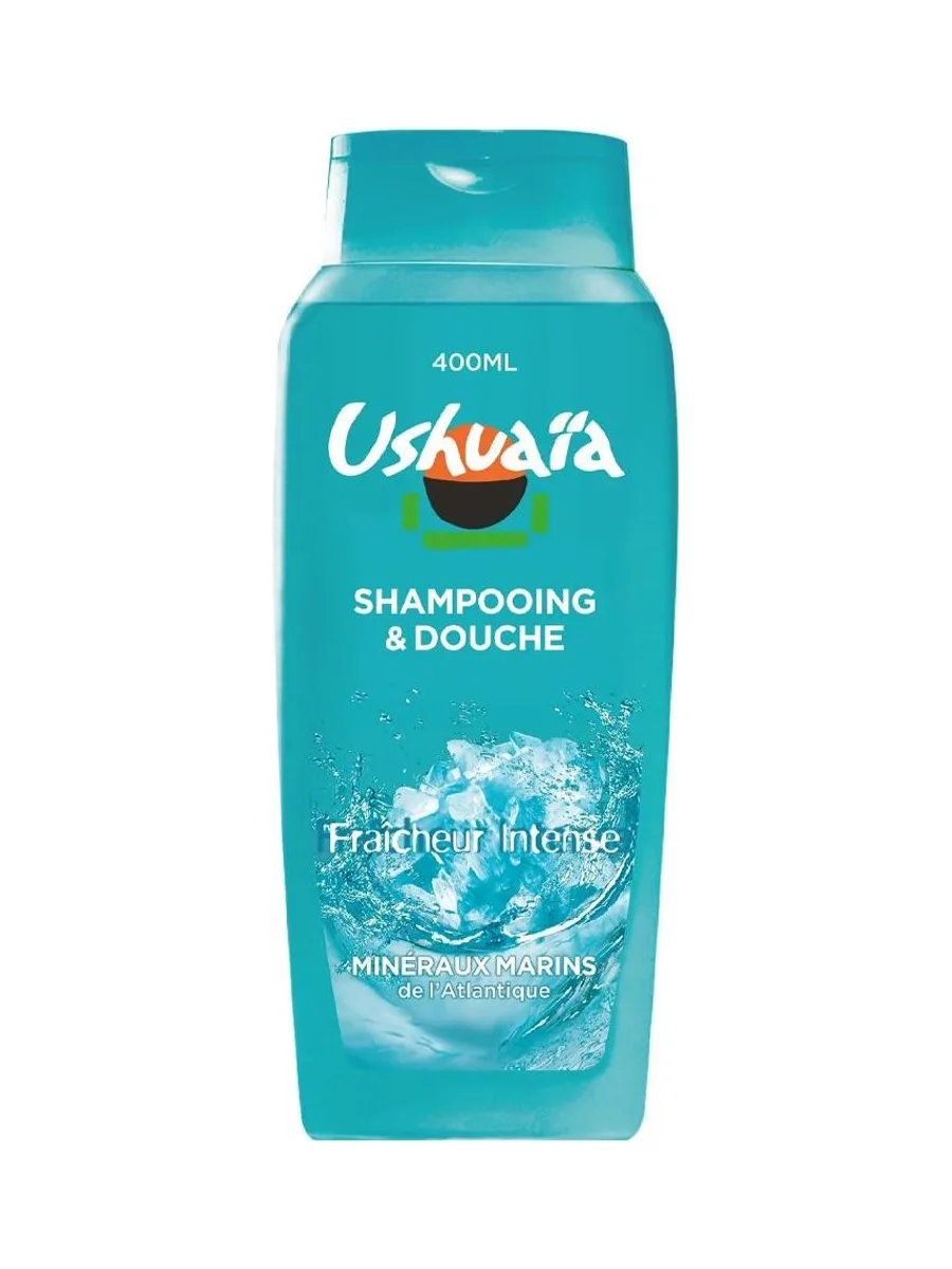 Gel Douche et Shampooing Ushuaia 300+100ml Minéraux Marins DCHMINMAR 2