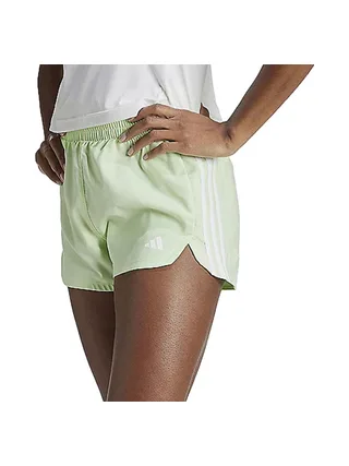 Short de Sport Vert Femme Adidas Pacer High 1