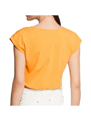 T-shirt Orange Femme Morgan Deci 2